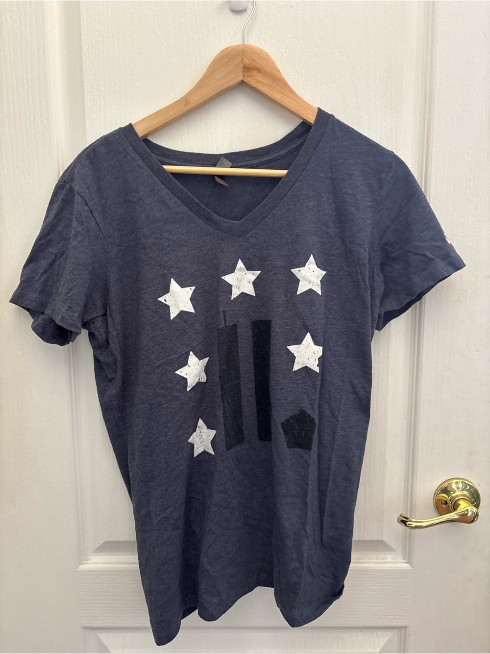 Mission 43  District Navy Graphic Tee with Stars